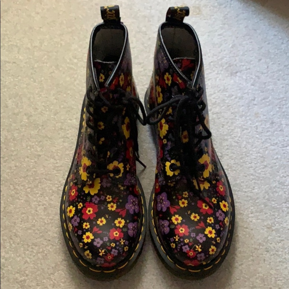 Floral Dr. Martens